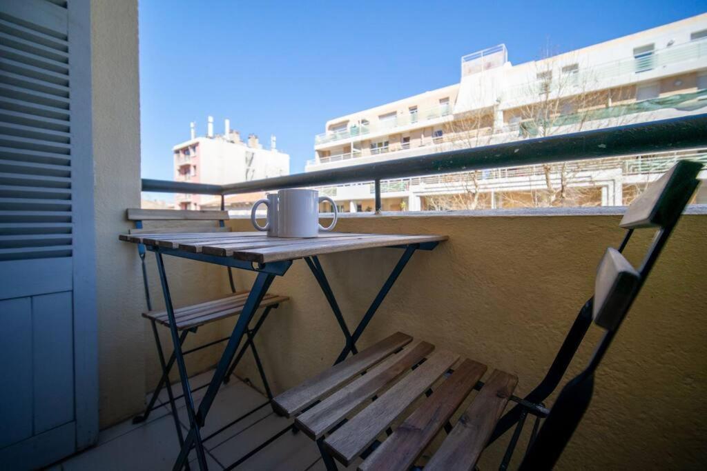 Appartement Tout Equipe Balcon 4 Pers St Charles Марсель Экстерьер фото